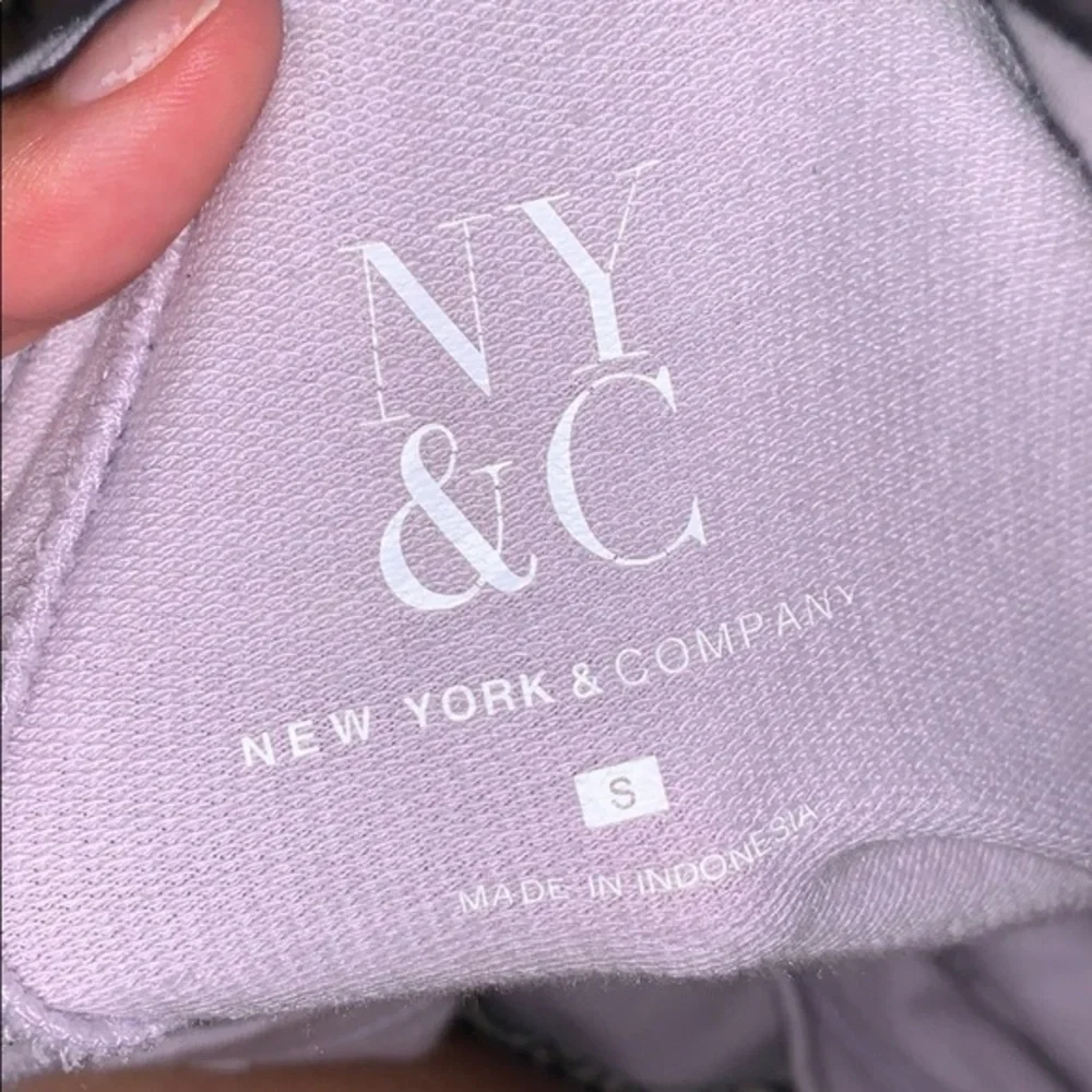 New York & company Lavender‎ oversized shirt